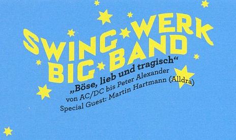 Big Band Flyer Ausschnitt